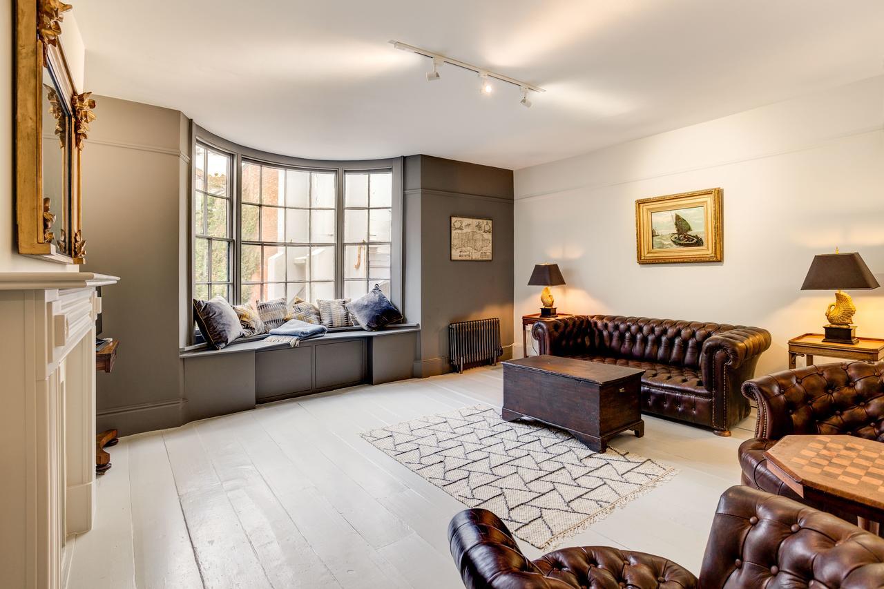 Stunning Seaside Georgian Townhouse With Sea Views Villa Hastings Bagian luar foto